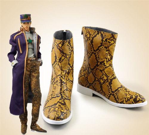 JoJo's Bizarre Adventure Stone Ocean Kujo Jotaro Cosplay Boots