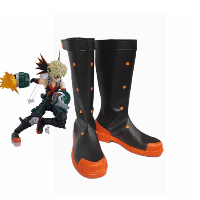 My Hero Academia Bakugou Katsuki Cosplay Boots