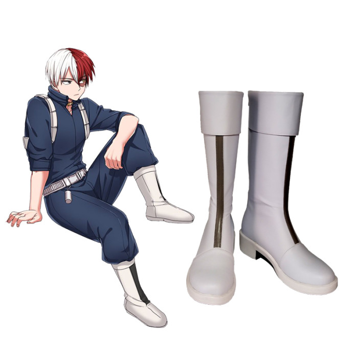 My Hero Academia Todoroki Shoto Cosplay Boots