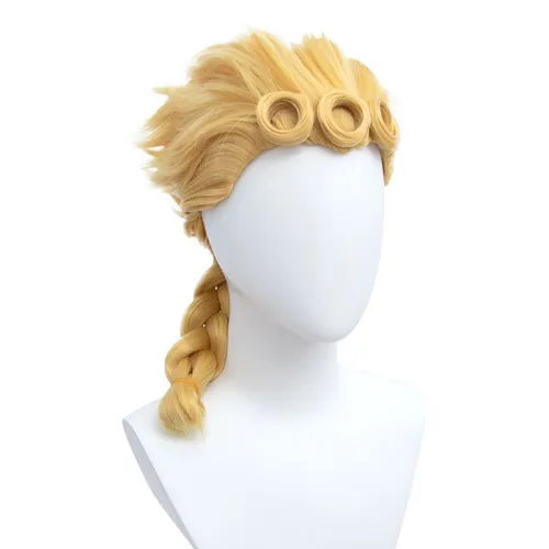 JoJo's Bizarre Adventure Golden Wind Giorno Giovanna Cosplay Wig
