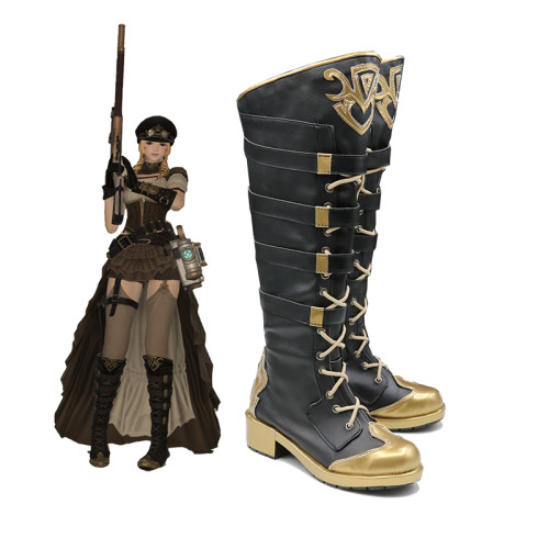 Final Fantasy XIV 14 480HQ Cosplay Boots