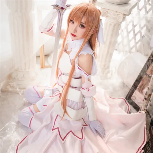 Sword Art Online Alicization War of Underworld Yuuki Asuna Cosplay Costume