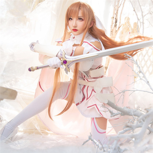 Sword Art Online Alicization War of Underworld Yuuki Asuna Cosplay Costume
