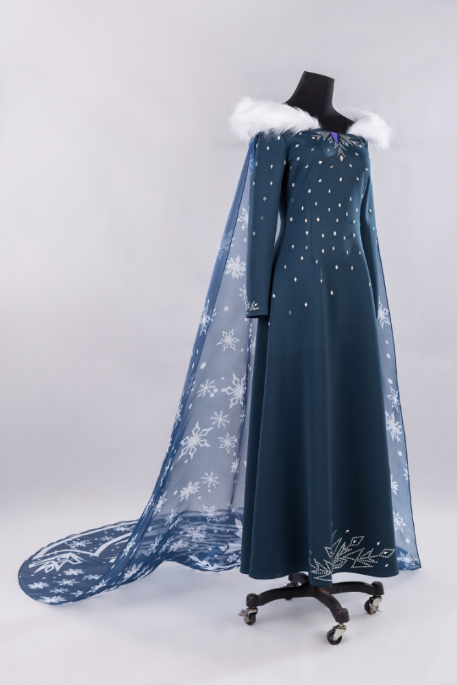 Frozen 2 Elsa Snow Day Cosplay Costume