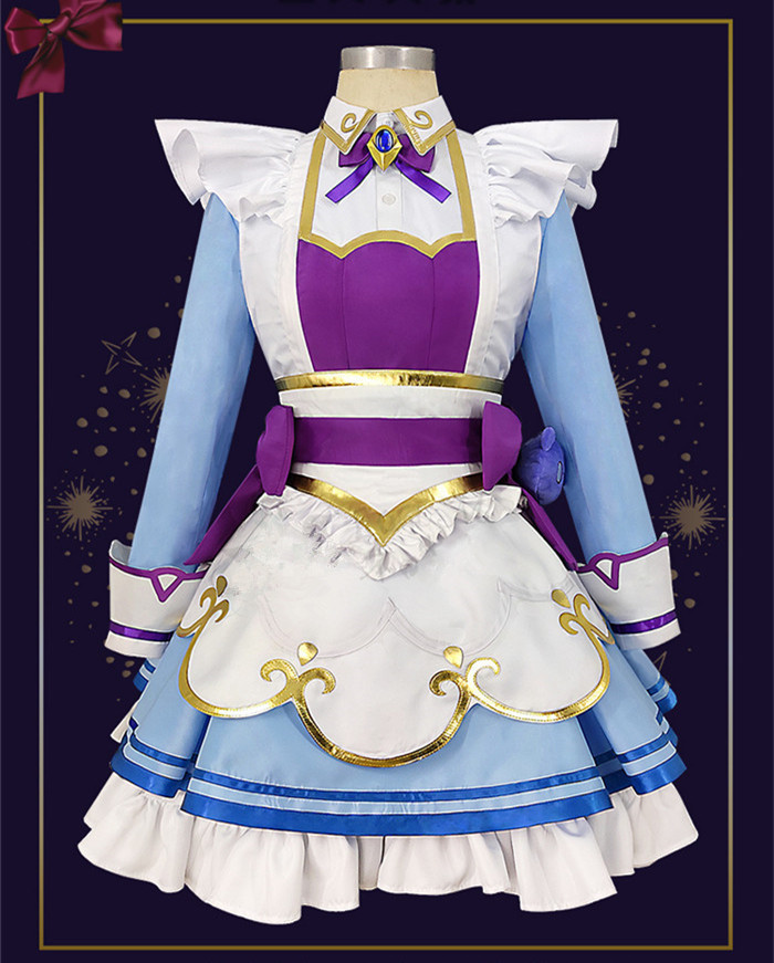League of Legends LOL Coffee Sweetie Gwen Maid Cosplay Costume