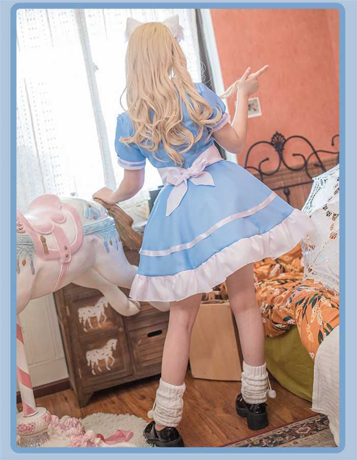 Cute Girl Maid Cosplay Costume