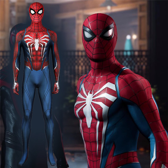 US$ 43.99 - Marvel Spider Man Peter Parker Zentai Suit Jumpsuit Halloween  Cosplay Costume - www.cosplaylight.com
