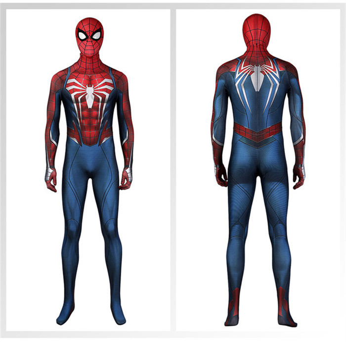Marvel Spider Man Peter Parker Zentai Suit Jumpsuit Halloween Cosplay Costume
