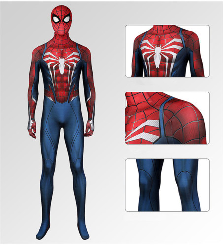 Marvel Spider Man Peter Parker Zentai Suit Jumpsuit Halloween Cosplay Costume