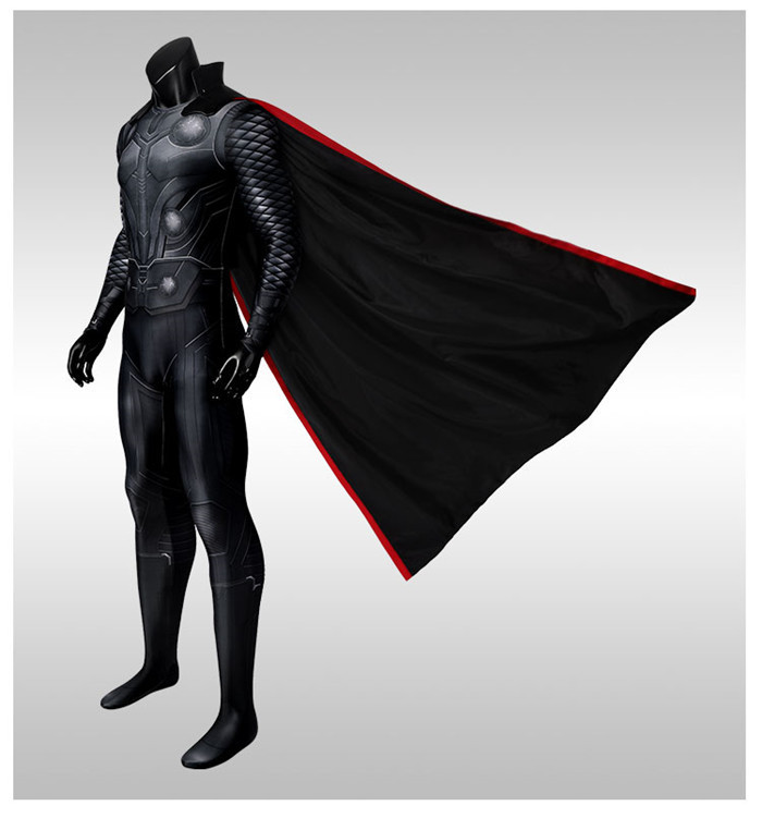 Marvel's The Avengers Infinity War Thor Odinson Zentai Suit Jumpsuit Halloween Cosplay Costume