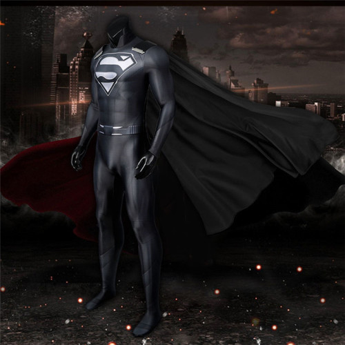 DC Crisis on Infinite Earths Superman Zentai Suit Jumpsuit Halloween Cosplay Costume
