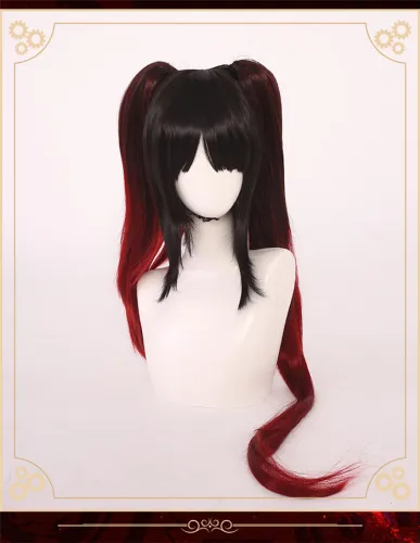 Date A Live Kurumi tokisaki Maid Cosplay Wig