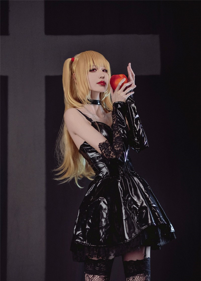 Death Note Amane Misa Dark Gothic Cosplay Costume