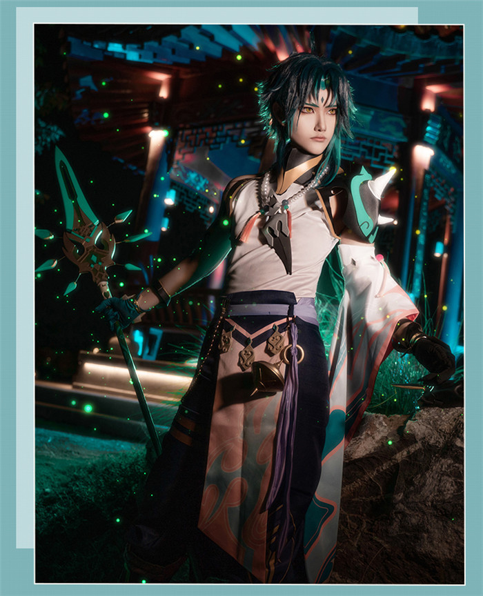 US$ 88.99 - Genshin Impact Xiao Cosplay Costume - www.cosplaylight.com