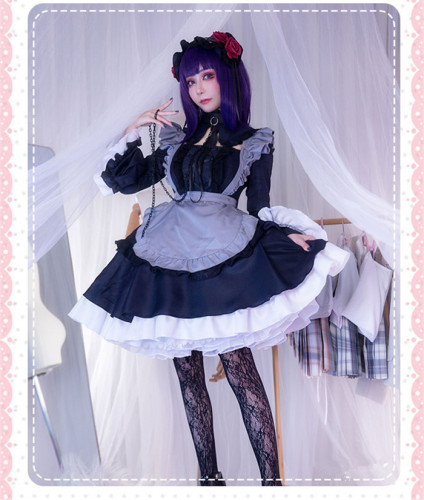 My Dress-Up Darling Sono Bisque Doll Wa Koi Wo Suru Kitagawa Marin Maid Cosplay Costume