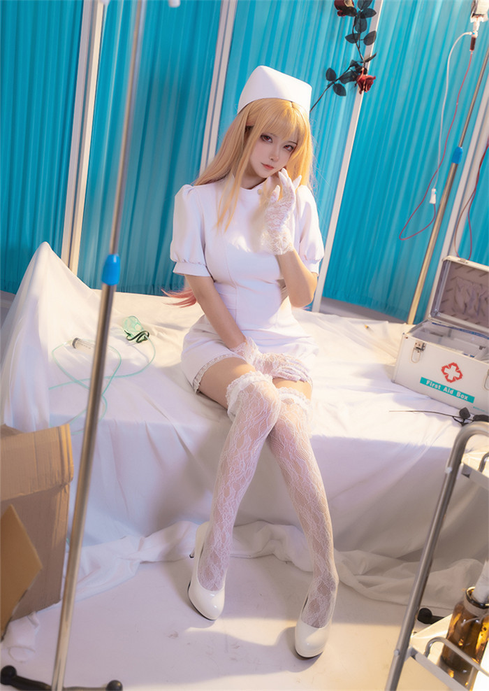My Dress-Up Darling Sono Bisque Doll Wa Koi Wo Suru Kitagawa Marin Nurse Cosplay Costume