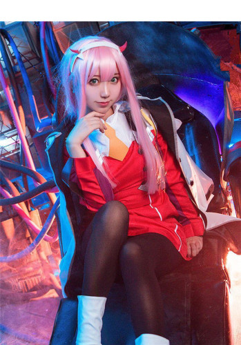 DARLING in the FRANXX 02 Zero Two Cosplay Costume