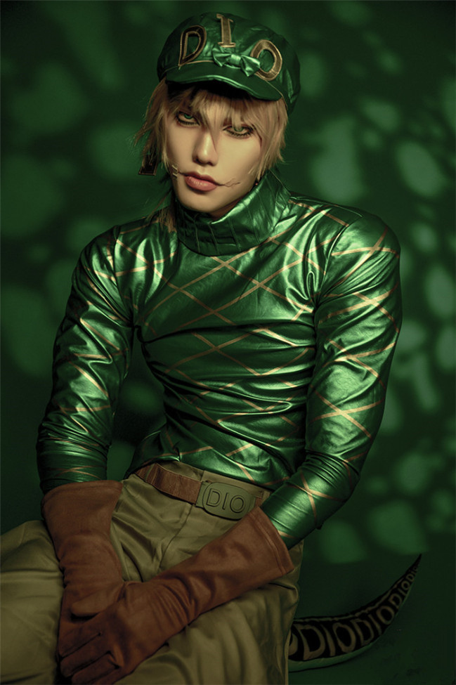 JoJo's Bizarre Adventure 7 Steel Ball Run Diego Brando Dio Full Set Cosplay Costume