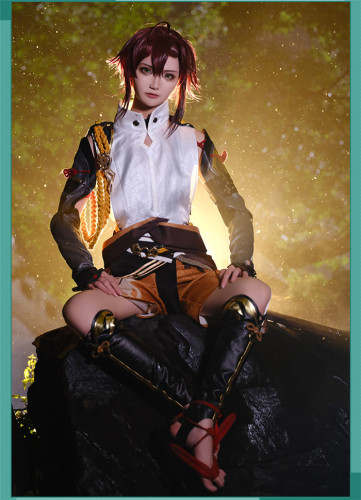 Genshin Impact Shikanoin Heizou Cosplay Costume