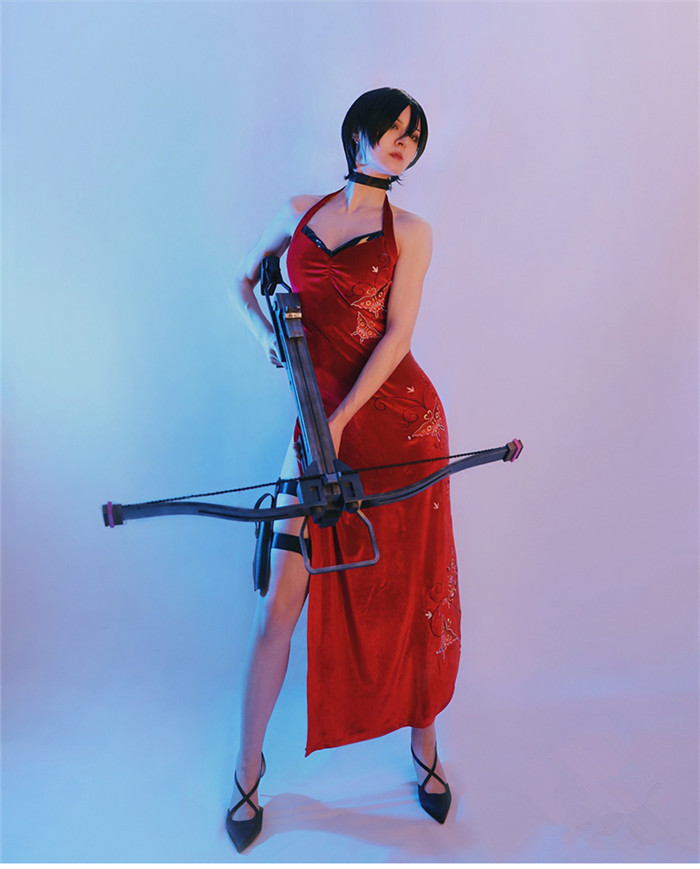 US$ 56.99 - Resident Evil 4 Ada Wong Cheongsam Cosplay Costume