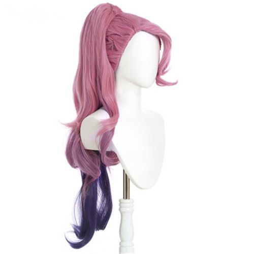 League of Legends Seraphine Ponytail Cosplay Wig