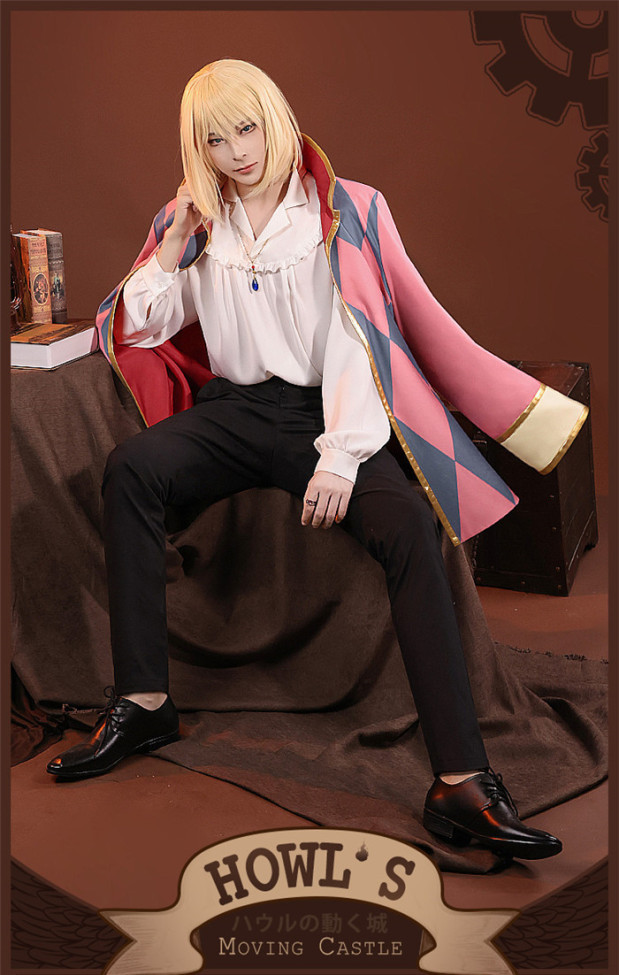 Howl's Moving Castle Howl Cosplay Costume