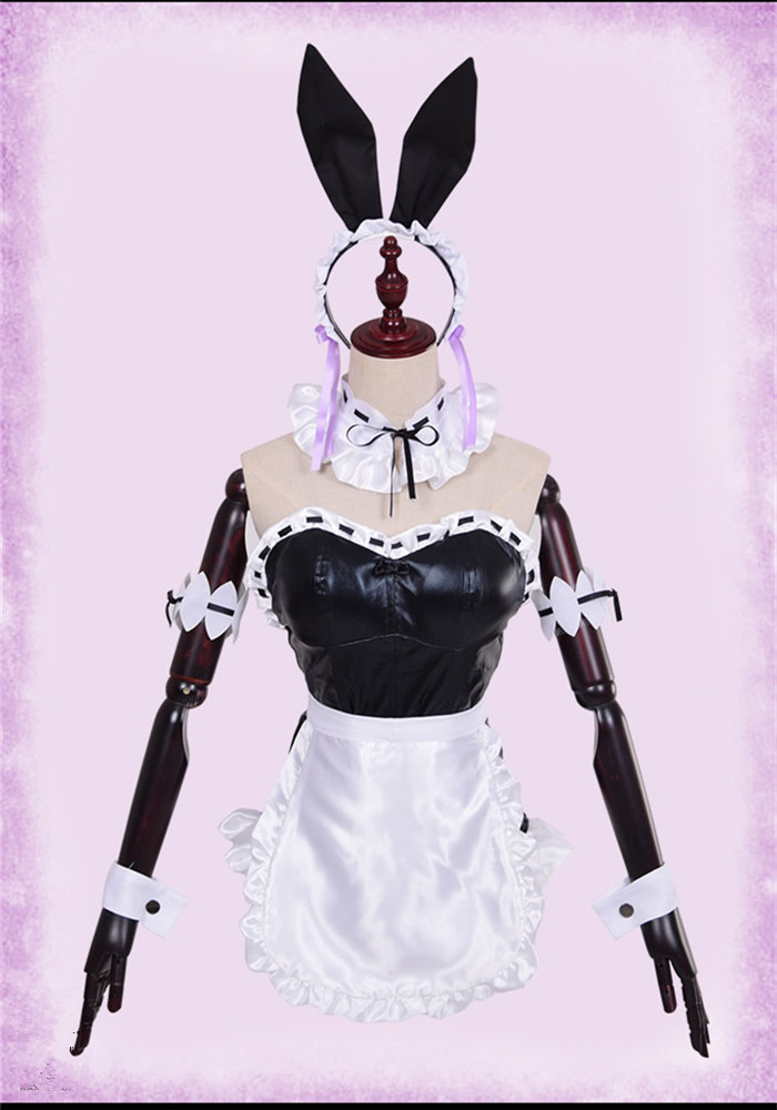 Re: Life In A Different World From Zero Rem Bunny Girl Maid Cosplay Costumes