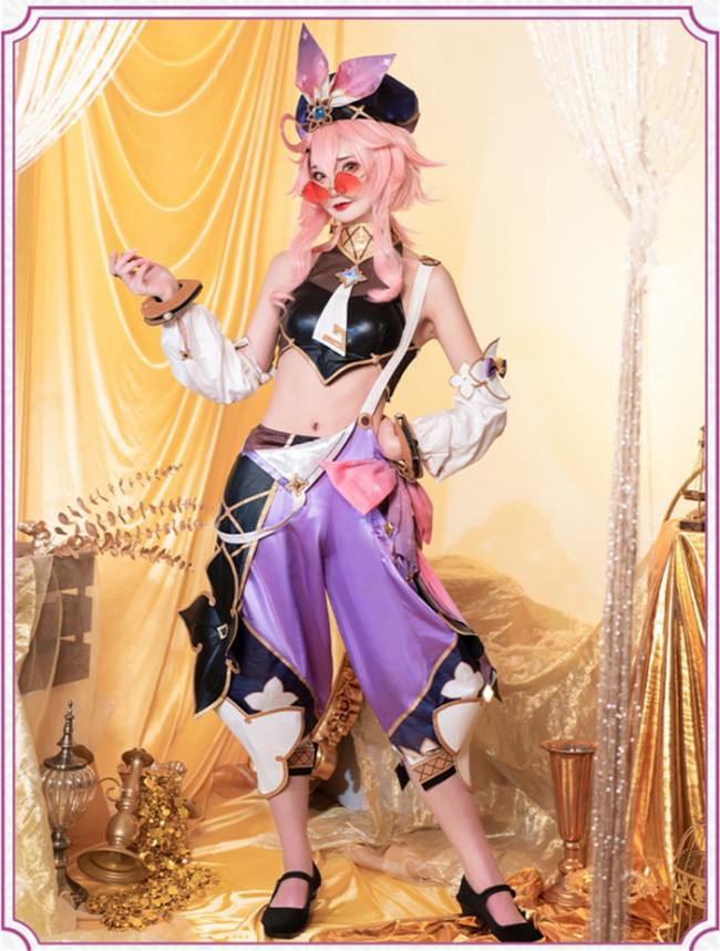 Genshin Impact Dori Sumeru Merchant Cosplay Costume