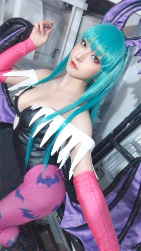 Darkstalkers Morrigan Aensland Evil Halloween Cosplay Costume