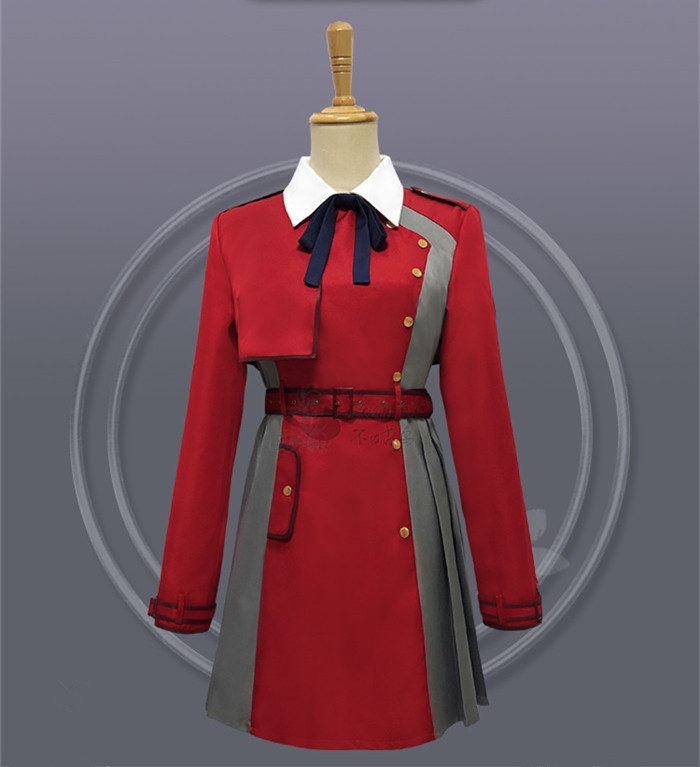 Lycoris Recoil Chisato Nishikigi Uniform Cosplay Costume