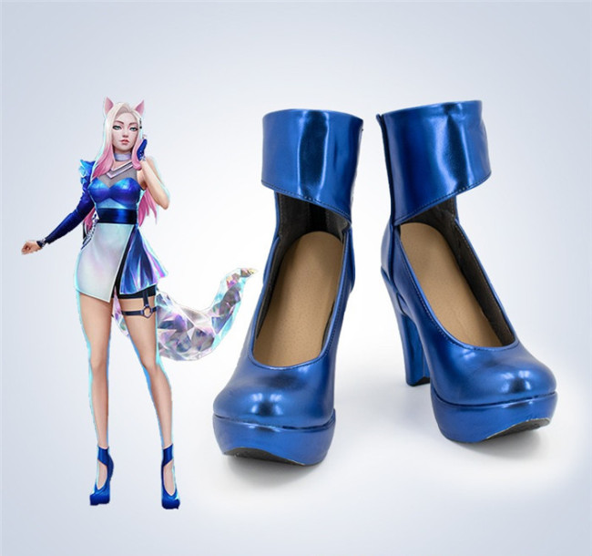 League of Legends KDA  All Out Ahri Cosplay Shoes