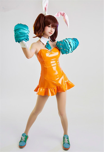 The Seven Deadly Sins Diane Bunny Girl Cosplay Costume