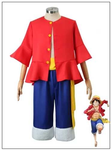 One Piece Monkey D. Luffy Cosplay Costume