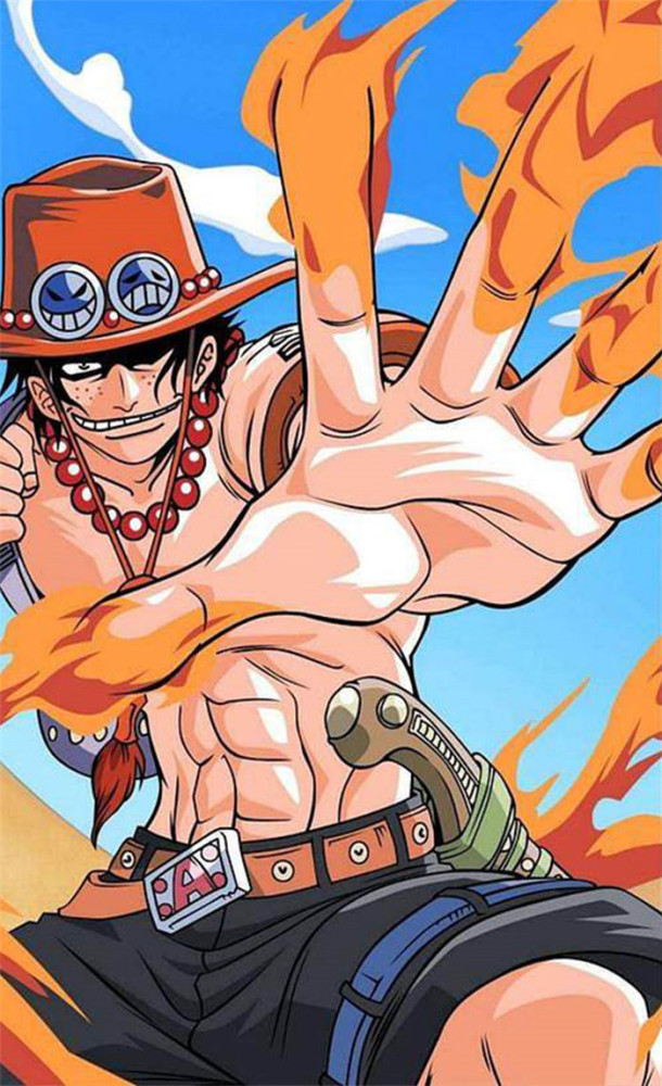 One Piece Portgas·D· Ace Cosplay Costume