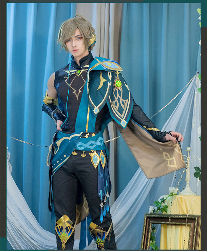 US$ 158.99 - Genshin Impact Al Haitham Cosplay Costume - www ...