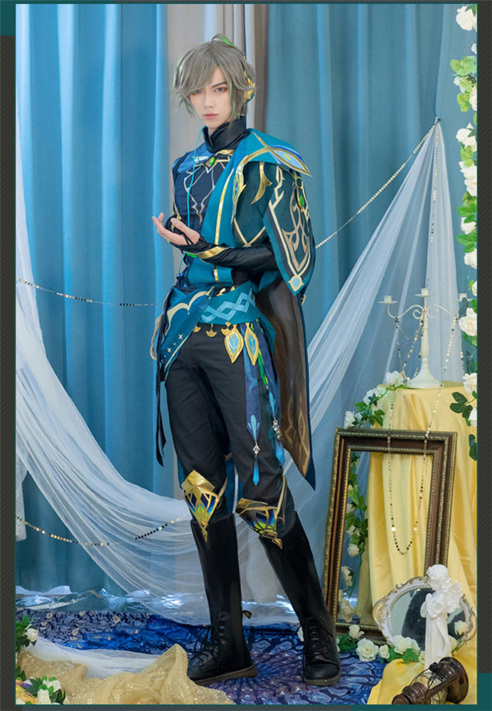 US$ 158.99 - Genshin Impact Al Haitham Cosplay Costume -  www.cosplaylight.com