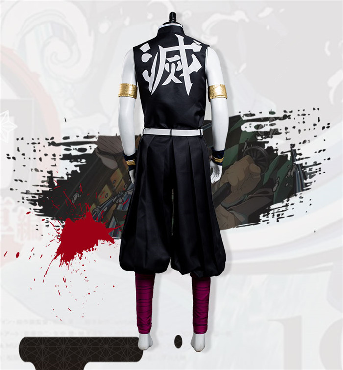 Demon Slayer Kimetsu no Yaiba Uzui Tengen Cosplay Costume