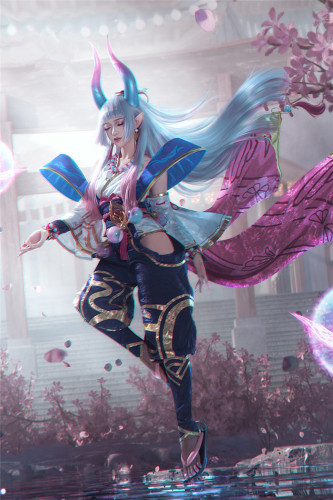 League of Legends Spirit Blossom Syndra Cosplay Costume