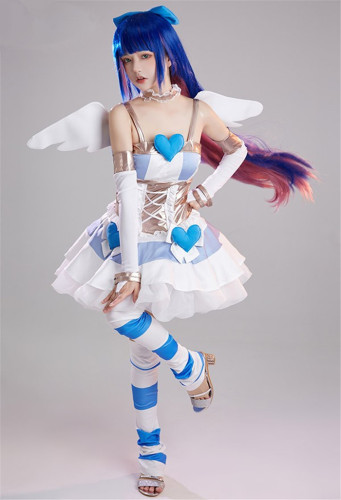 Panty & Stocking with Garterbel Stocking Anarchy Angel Cosplay Costume