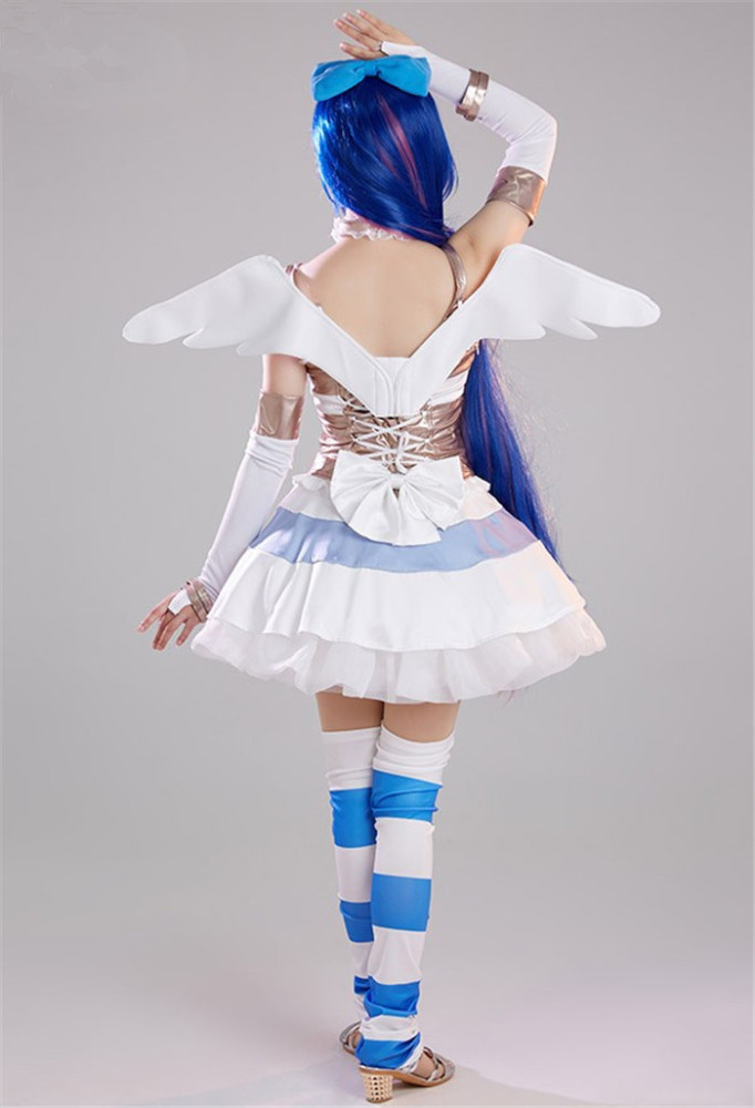 Panty & Stocking with Garterbel Stocking Anarchy Angel Cosplay Costume