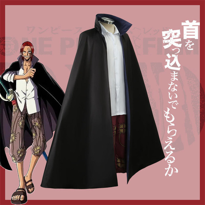 One Piece Shanks Cosplay Costume