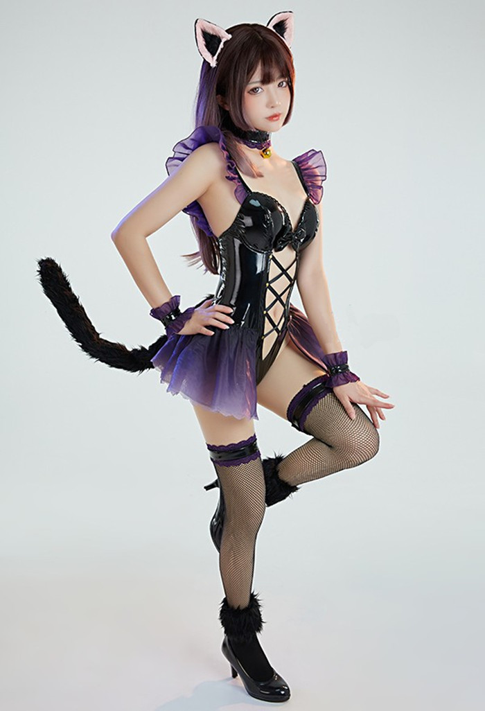 US$ 62.99 - B-STYLE Sorasis Yuuka Sorai Cat Girl Bodysuit Cosplay Costume -  www.cosplaylight.com
