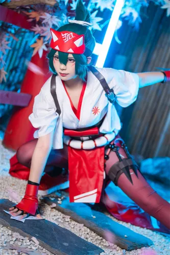 Overwatch Kiriko Psychic Cosplay Costume