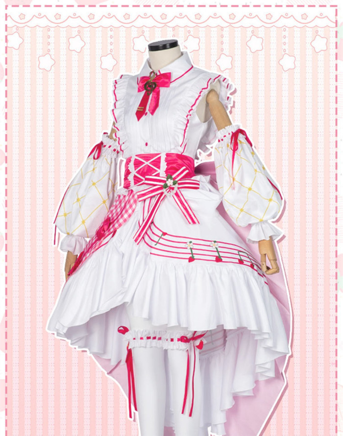 Vocaloid 15th Anniversay Miku Cosplay Costume