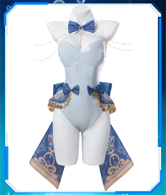 Genshin Impact Nilou Bunny Girl Cosplay Costume
