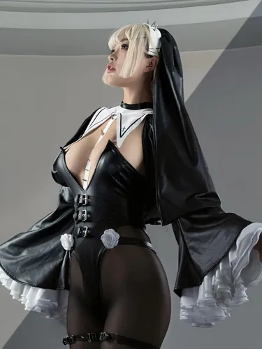 Nun Killing Sexy Nun Cosplay Costume