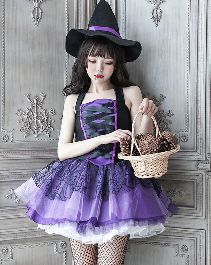 Vampire Halloween Witch Cosplay Costume