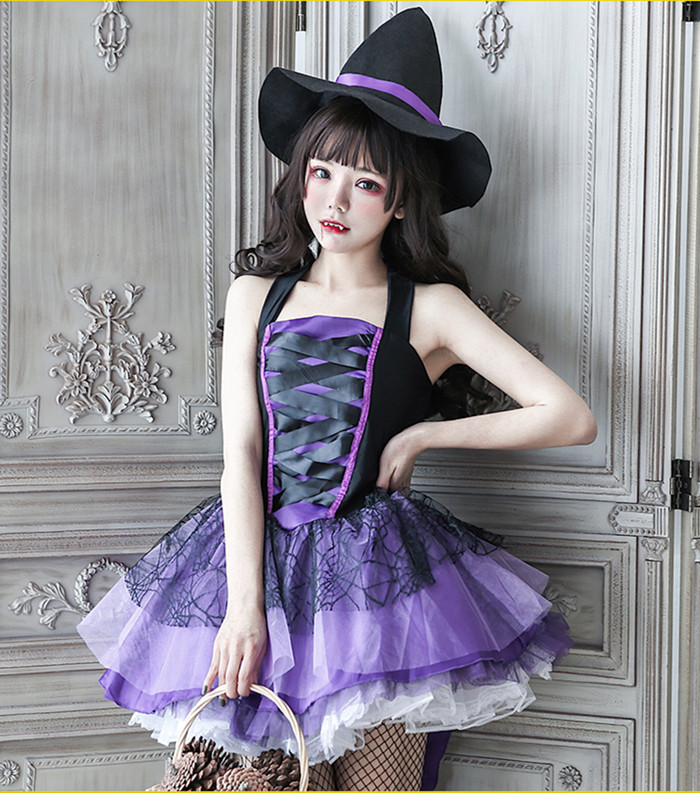 Vampire Halloween Witch Cosplay Costume