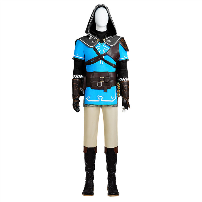 The Legend of Zelda: Tears of the Kingdom Breath of The Wild Link Cosplay Costume