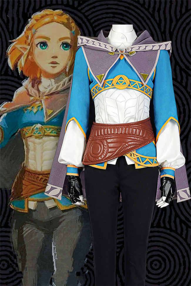 US$ 190.99 - The Legend of Zelda: Tears of the Kingdom Breath of The Wild Link  Cosplay Costume 